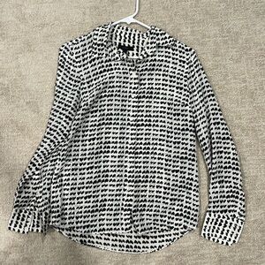 Women’s j crew heart top size 2